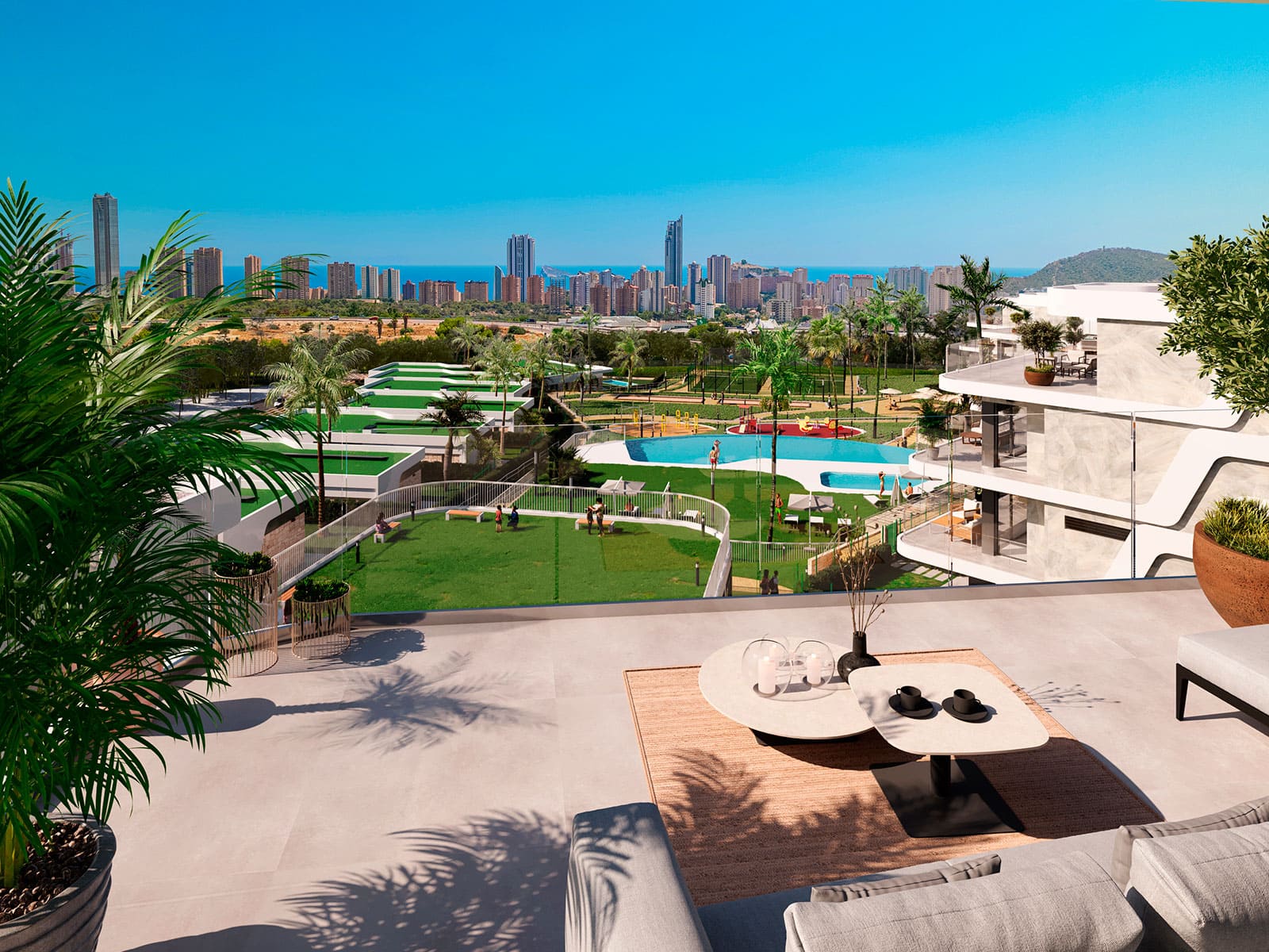 Luxus apartmanok Finestraton, Sierra Cortinán! - Kép 10