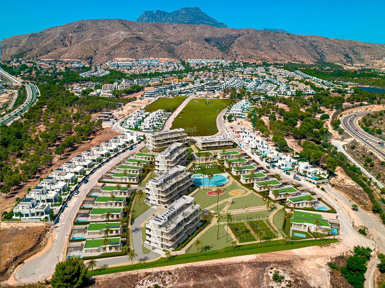 Luxus apartmanok Finestraton, Sierra Cortinán! - Kép 21