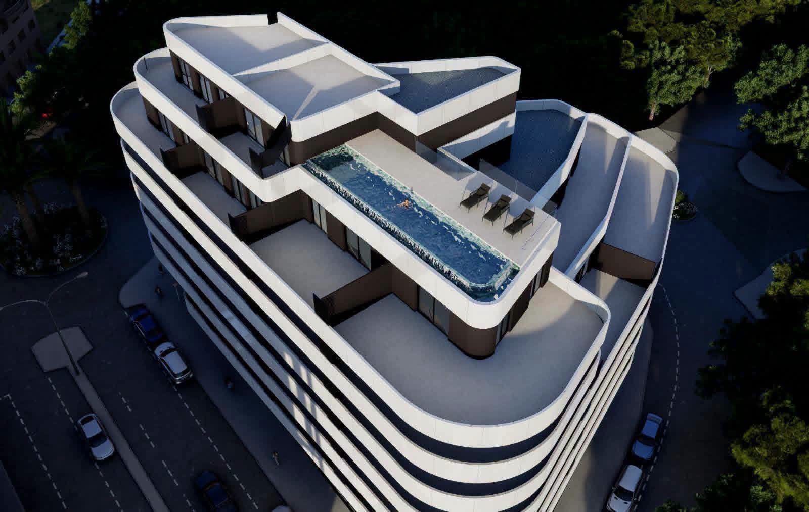 Új építésű, Földközi-tengeri panorámás apartman - Kép 13